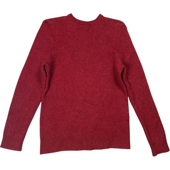 Polo by Ralph Lauren Vintage 90’s Red Lambs Wool Sweater - Picture 2 of 6